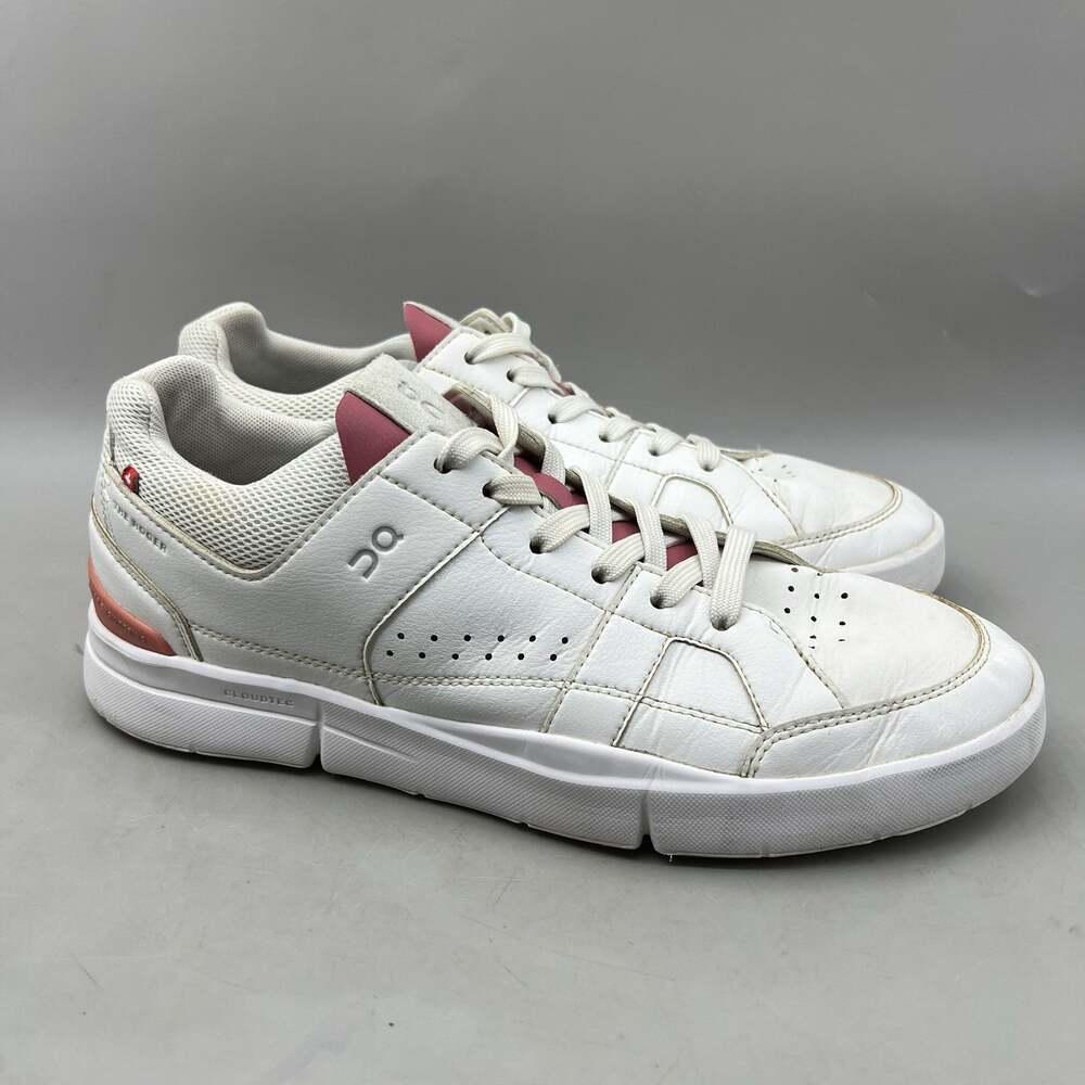 On Cloud The Roger Clubhouse Tennis Shoes Women Size 10 White Comfort Sneakers